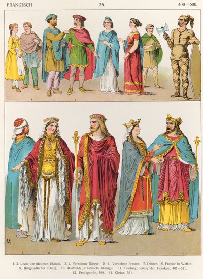 Frankish Dress, from 